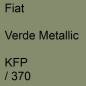 Preview: Fiat, Verde Metallic, KFP / 370.